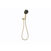 Linkware Gabe Shower On Water Inlet Bracket - Brushed Gold